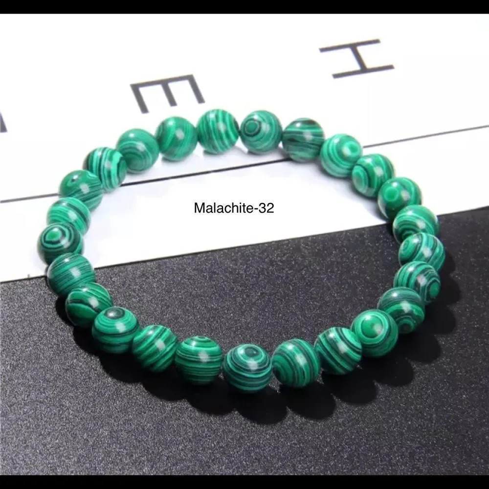 NATURAL STONE STRETCH BRACELETS‎